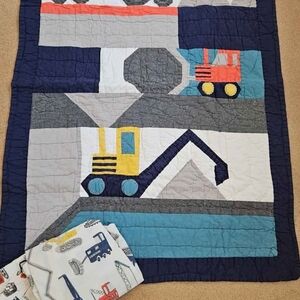 Pottery Barn Kids Blue Quilt